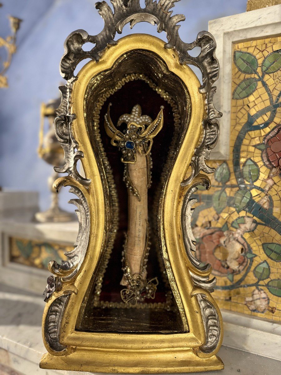 Monstrance Reliquary Of Saint Donas - Late 18th Century-photo-4