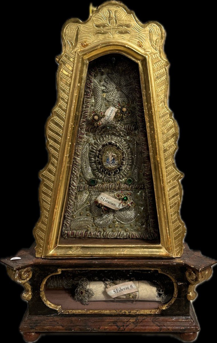 Monstrance Reliquaire De Saint Libérat  - Fin XVIIIe