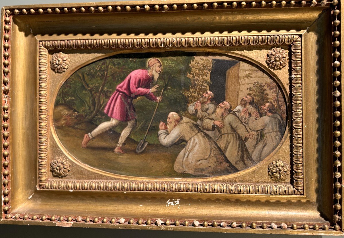 Saint Fiacre At Work - 18th Century  -photo-3