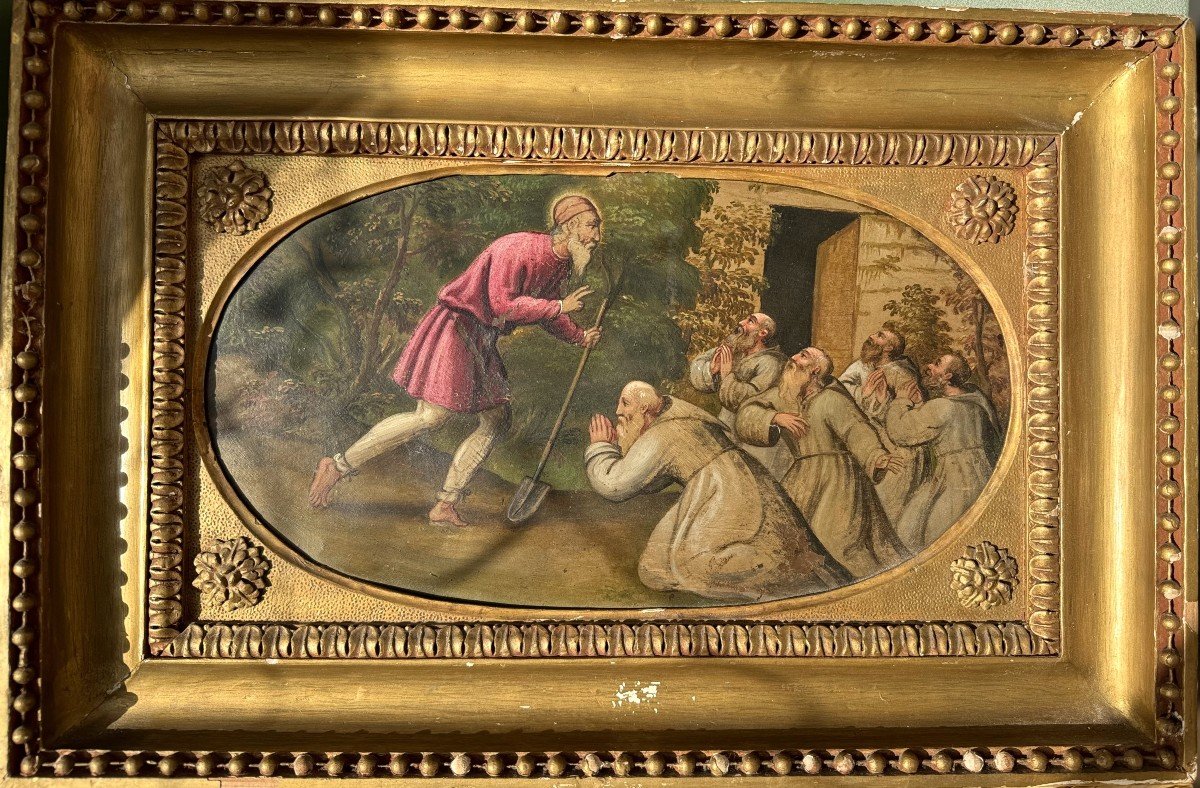 Saint Fiacre At Work - 18th Century  -photo-2