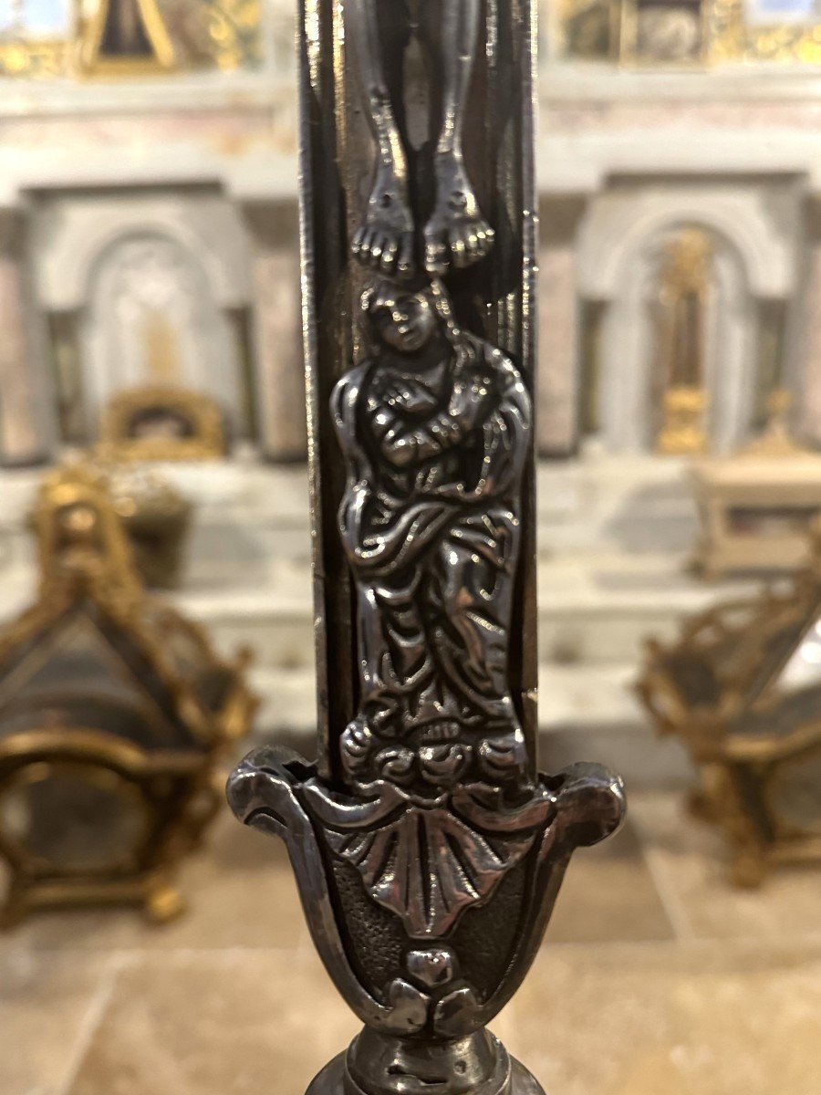 Processional Cross - Collection Of The Hôtel Dieu - 18th Century   -photo-1