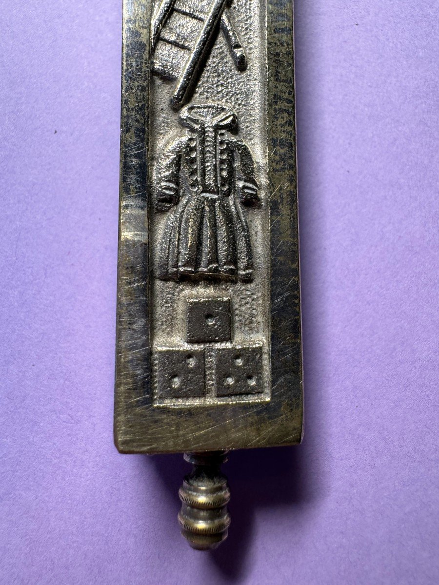 Paperolle Reliquary Cross And Its 14 Relics – 19th Century  -photo-5