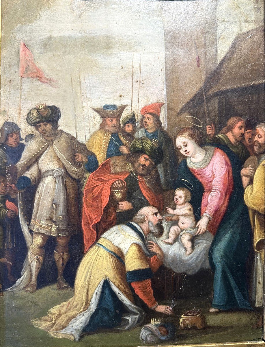 The Adoration Of The Three Wise Men – Circa 1700   