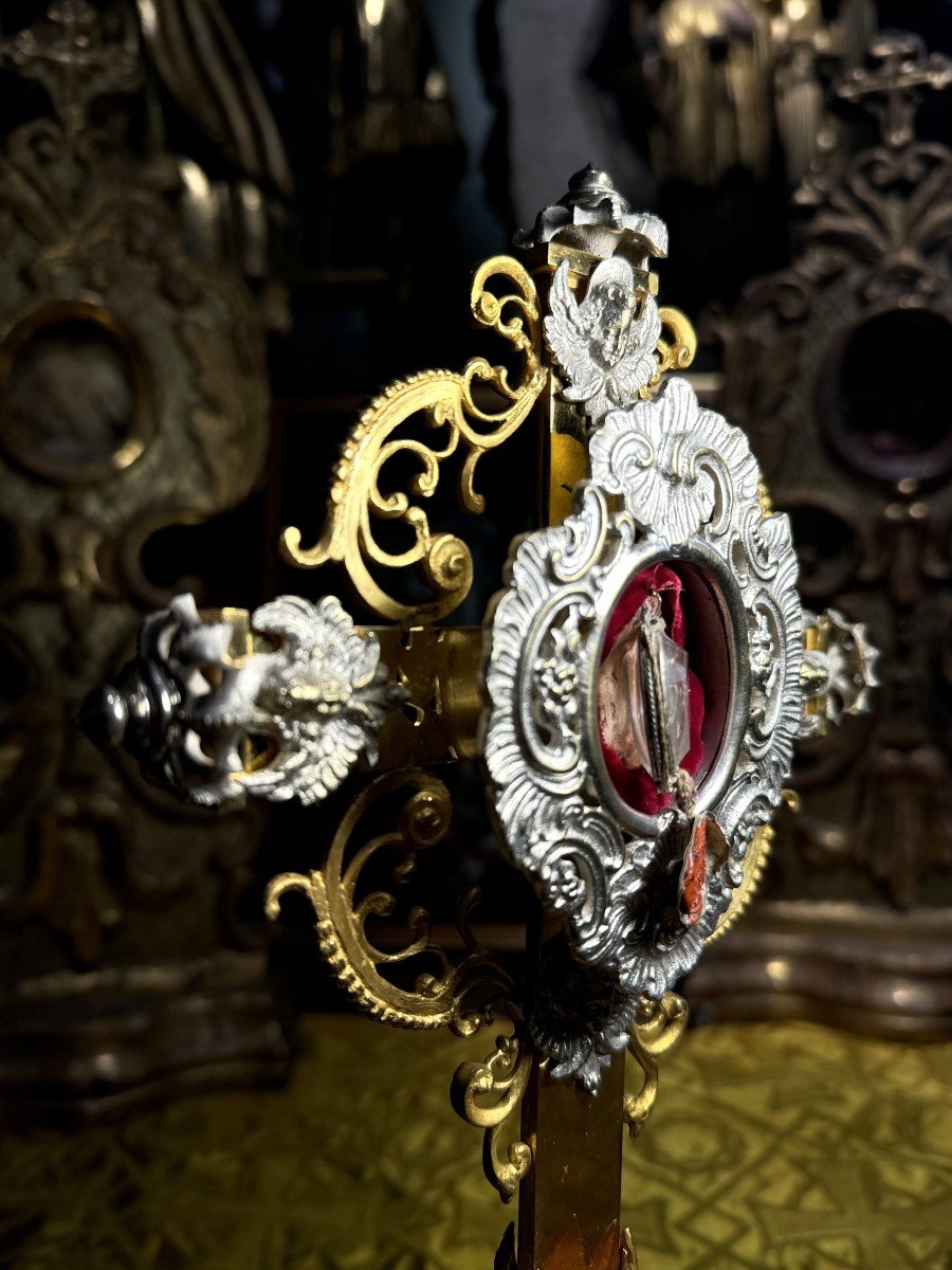 Monstrance Reliquary Of Saint Roch – 19th Century  -photo-1