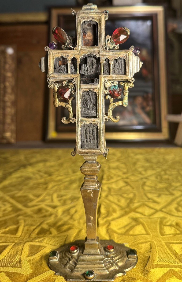 Croix De Bénédiction Orthodoxe Du Mont Athos - XVIIIe  