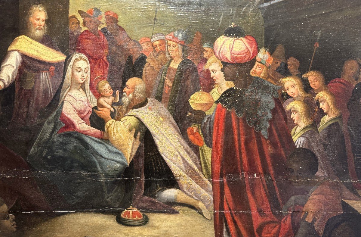 The Adoration Of The Magi - Circa 1600  -photo-3