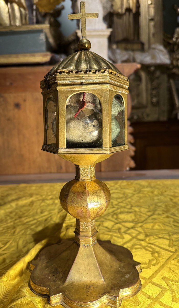 Gothic Reliquary Monstrance - Circa 1500 -photo-1