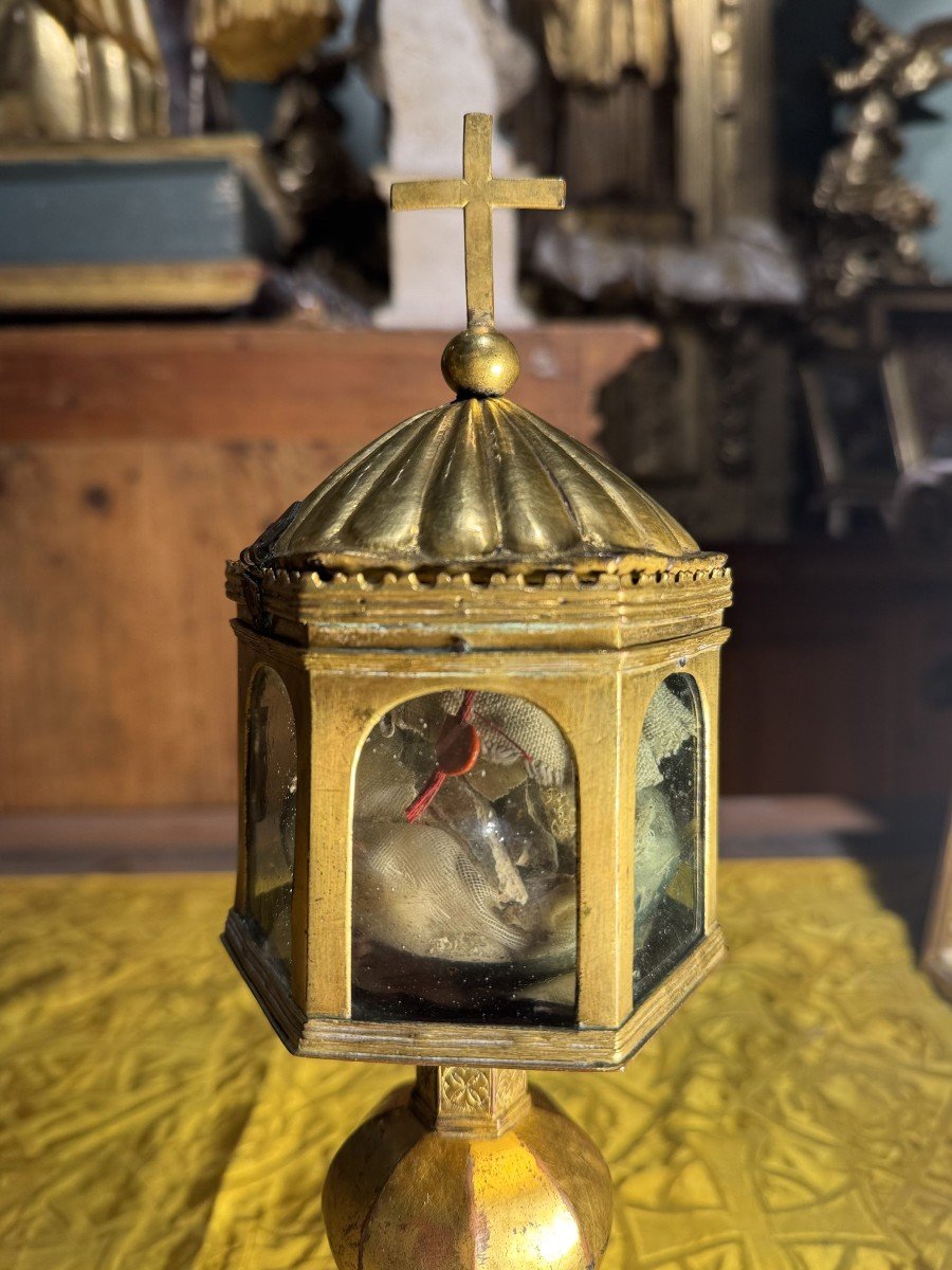 Gothic Reliquary Monstrance - Circa 1500 -photo-5