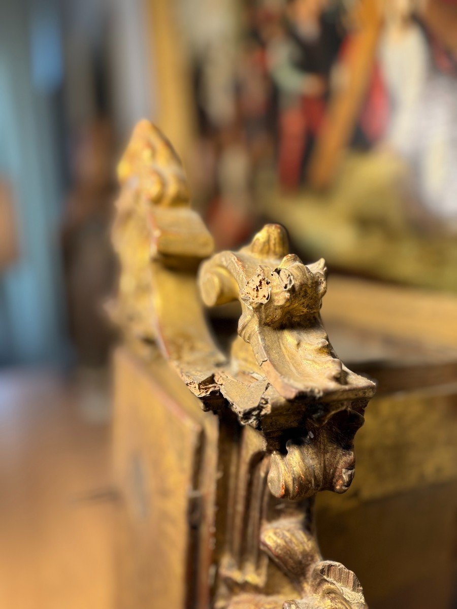 Tabernacle En Bois Doré - Circa 1700 -photo-2