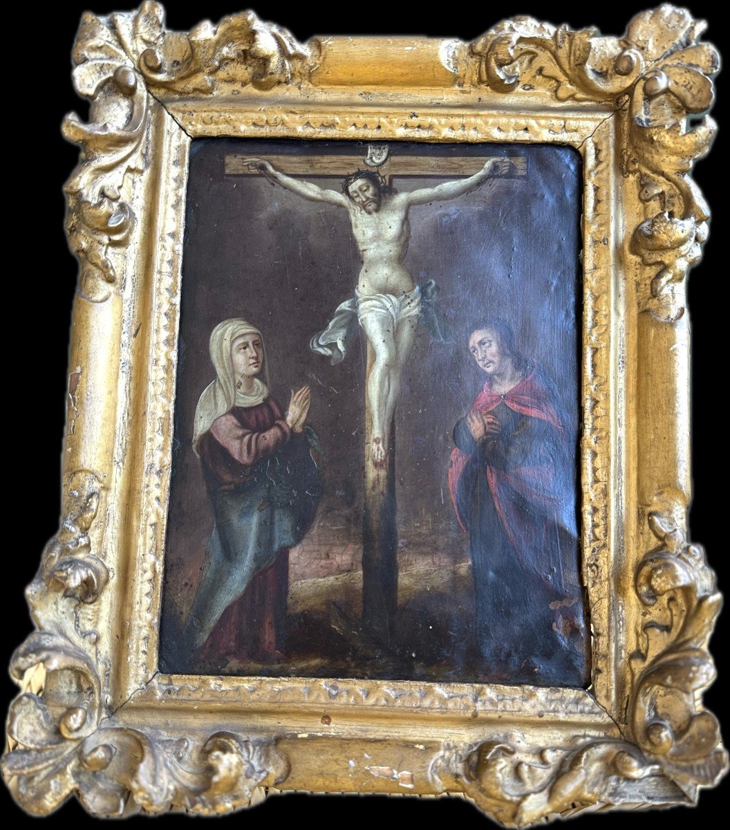 Crucifixion Du Christ  - Espagne  - Circa 1640 -photo-3