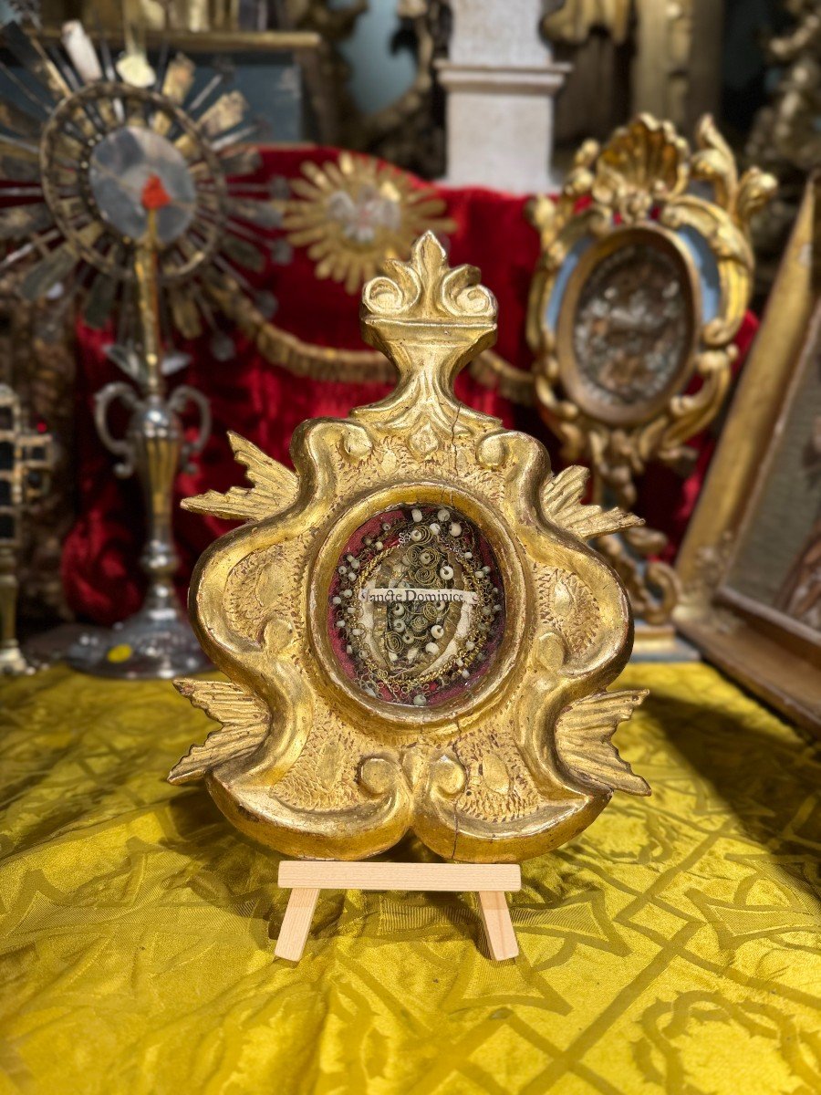 Reliquary Of Saint Dominic - Vatican Seals - Late 18th Century -photo-2