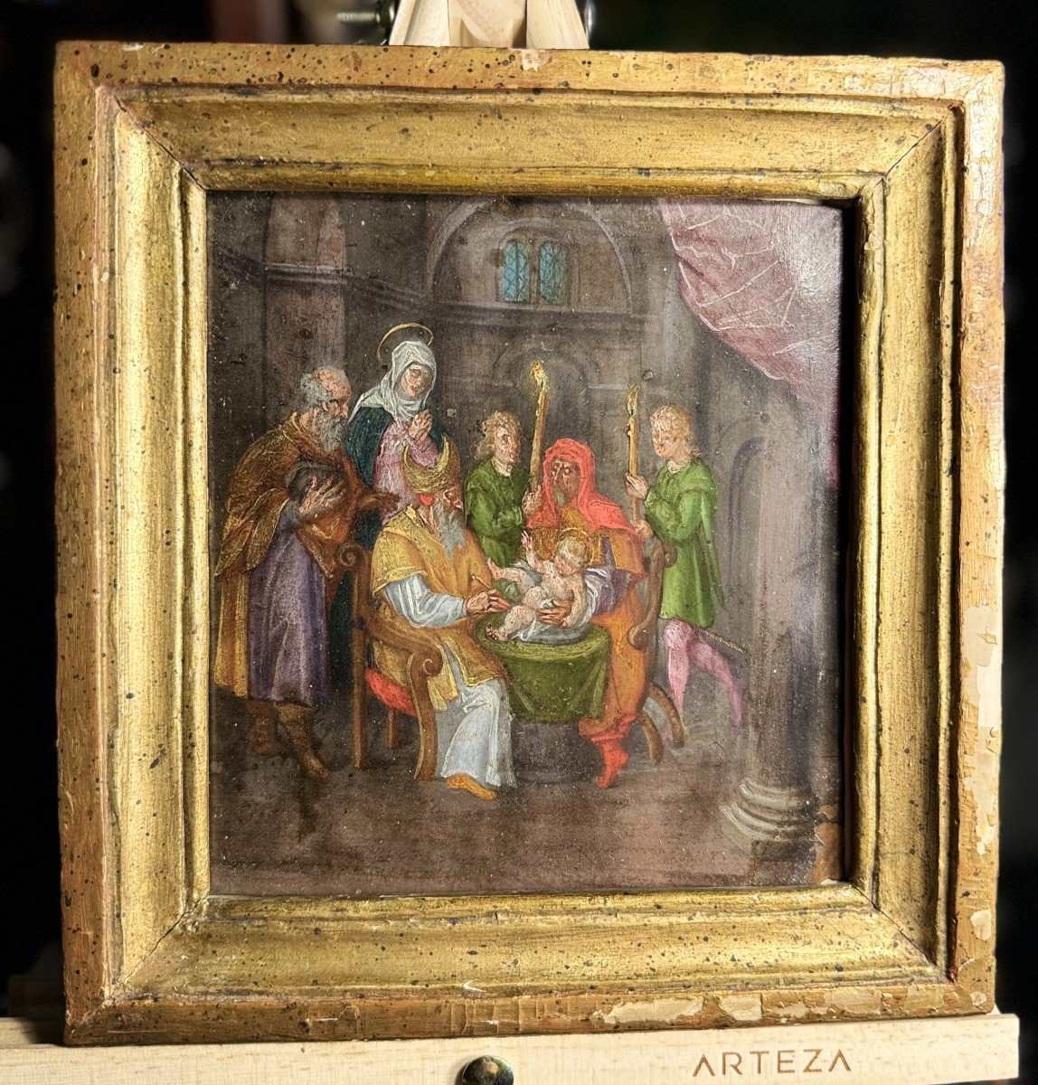 The Presentation Of Jesus At The Temple And His Circumcision - 17th Century -photo-3