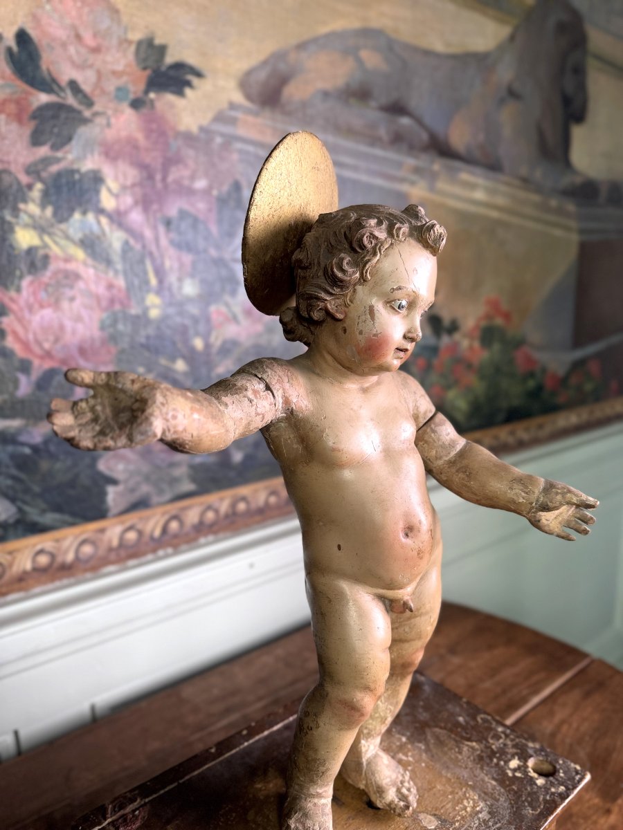 Child Jesus In Glory - 18th Century -photo-3