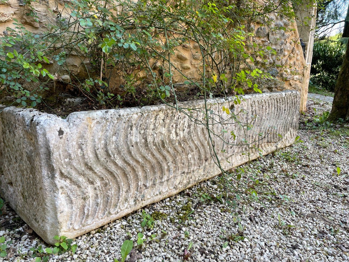 Sarcophage Romain En Marbre -  IVe