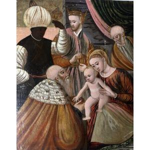 L'Adoration Des Mages - Circa 1600