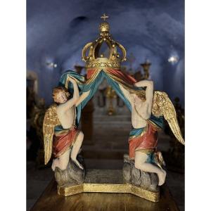 Dais De Tabernacle Aux Anges – XVIIIe