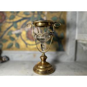 Shrine Night Light With The Crown Of Thorns - 19th Century