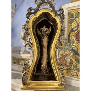 Monstrance Reliquary Of Saint Donas - Late 18th Century