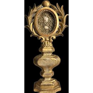 Monstrance Reliquaire Des Saints Maur Et André - Fin XVIIIe  