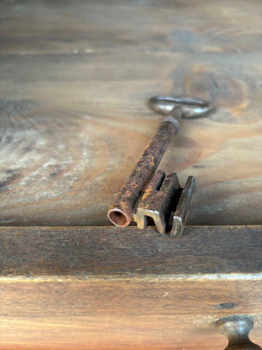 Rare Armoire Provençale De Mariage XVIIIeme Siècle -photo-6