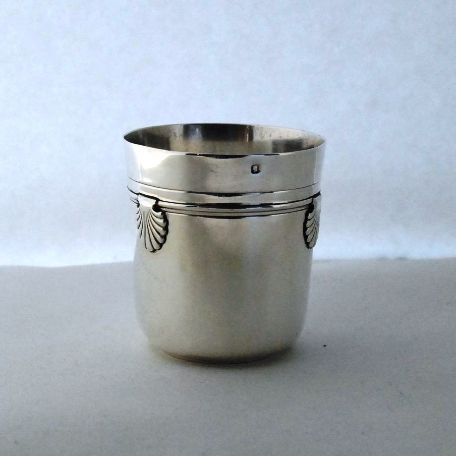 Solid Silver Cup, Minerva Hallmark. Master Goldsmith: Christofle.-photo-2