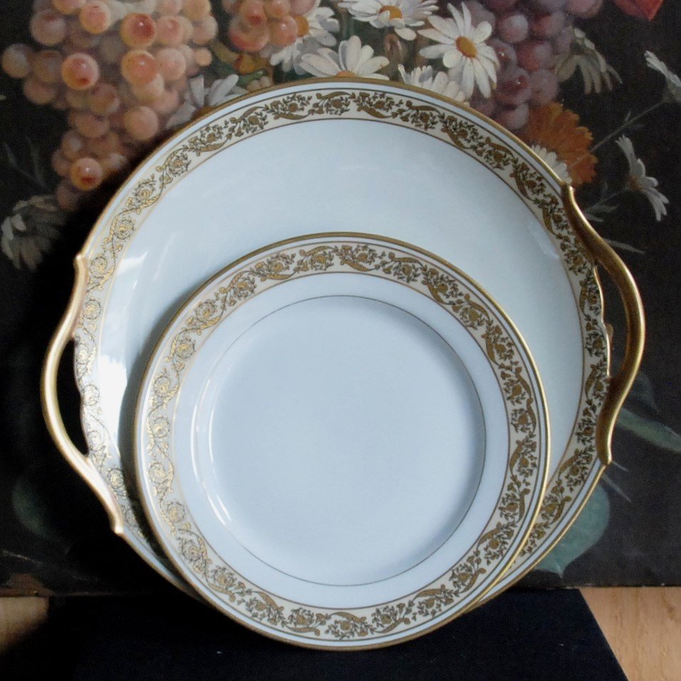 Raynaud Limoges Porcelain Dessert Service -photo-4