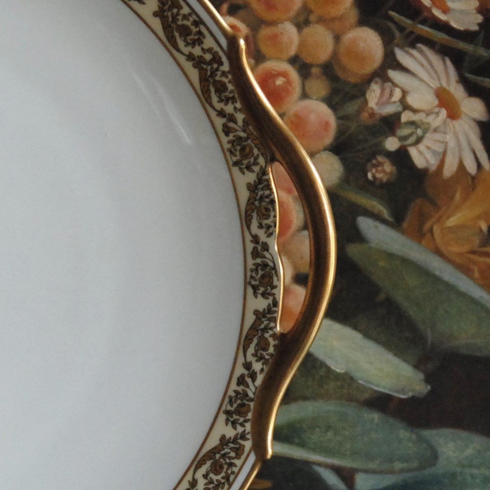 Raynaud Limoges Porcelain Dessert Service -photo-2