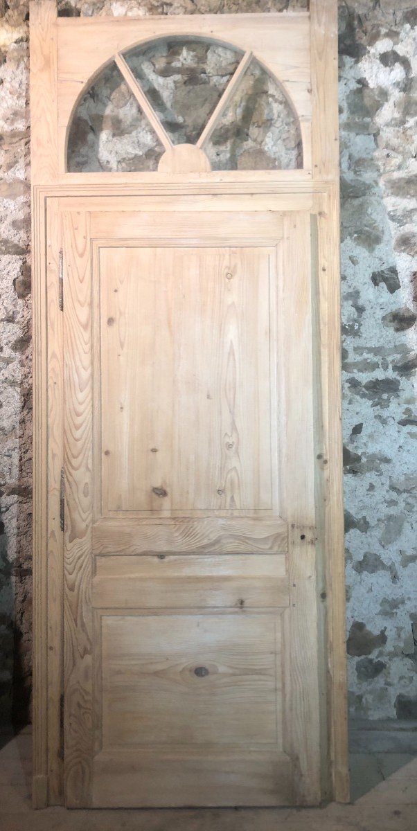 Interior Door With Glass Transom