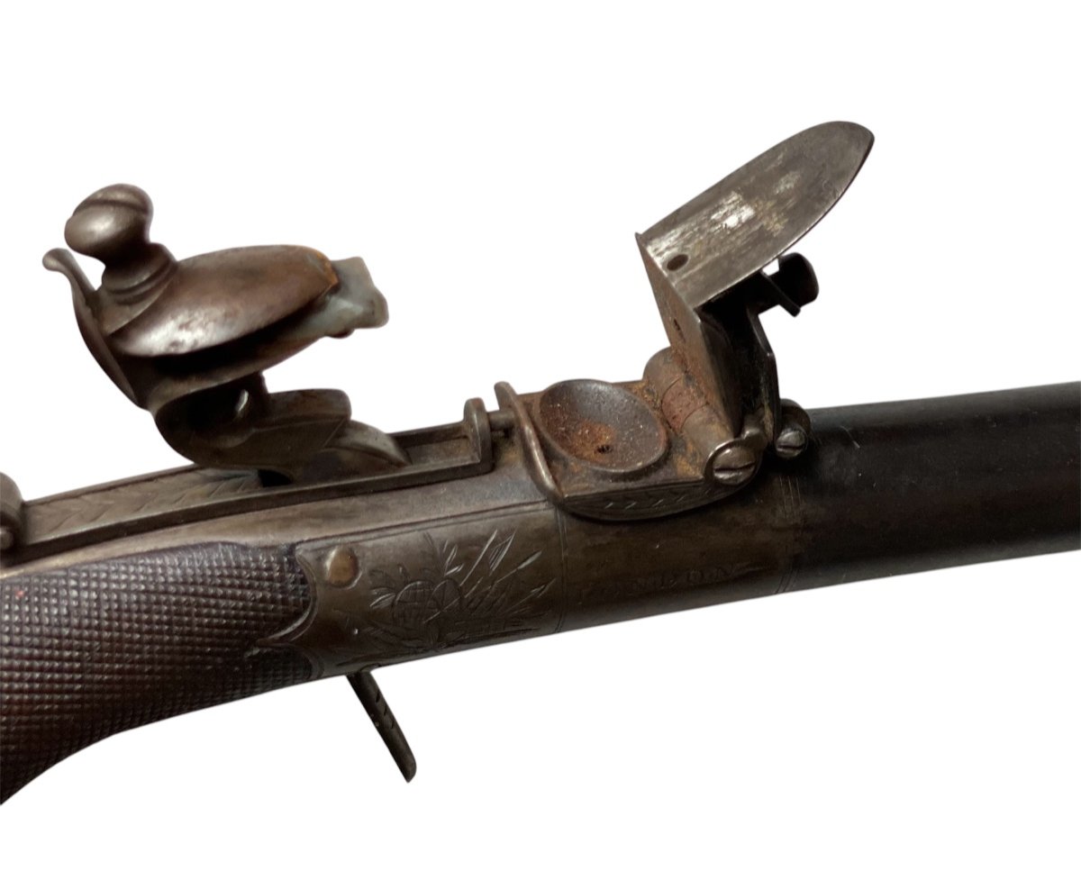 Scottish Flintlock Pistol Circa 1800-photo-5