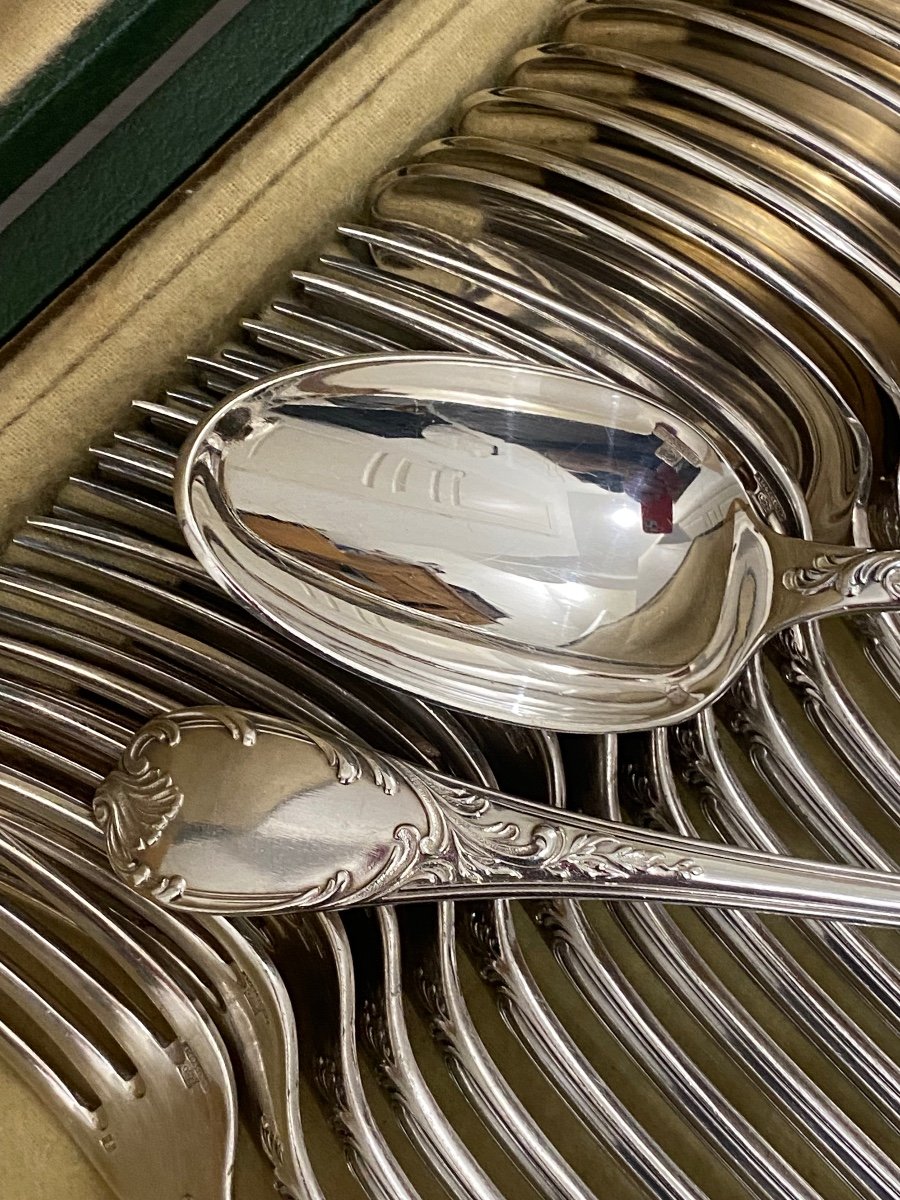 Christofle Marly 62 Piece Cutlery Set -photo-1