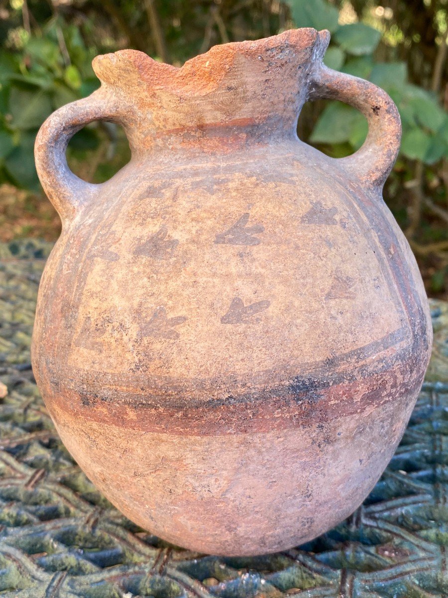 Terracotta Vase & Peru & Pre-columbian Art-photo-3