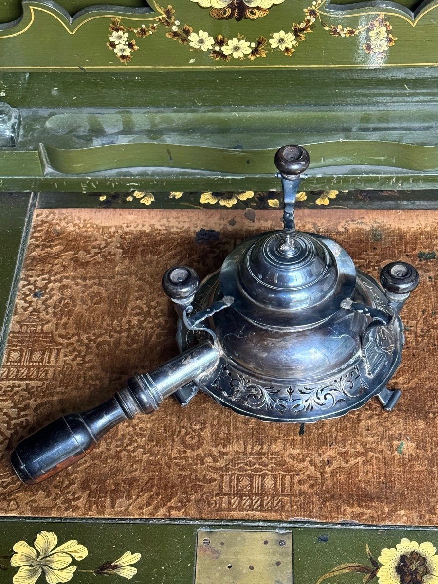 Ember Stove & Sterling Silver & 18th Century-photo-3