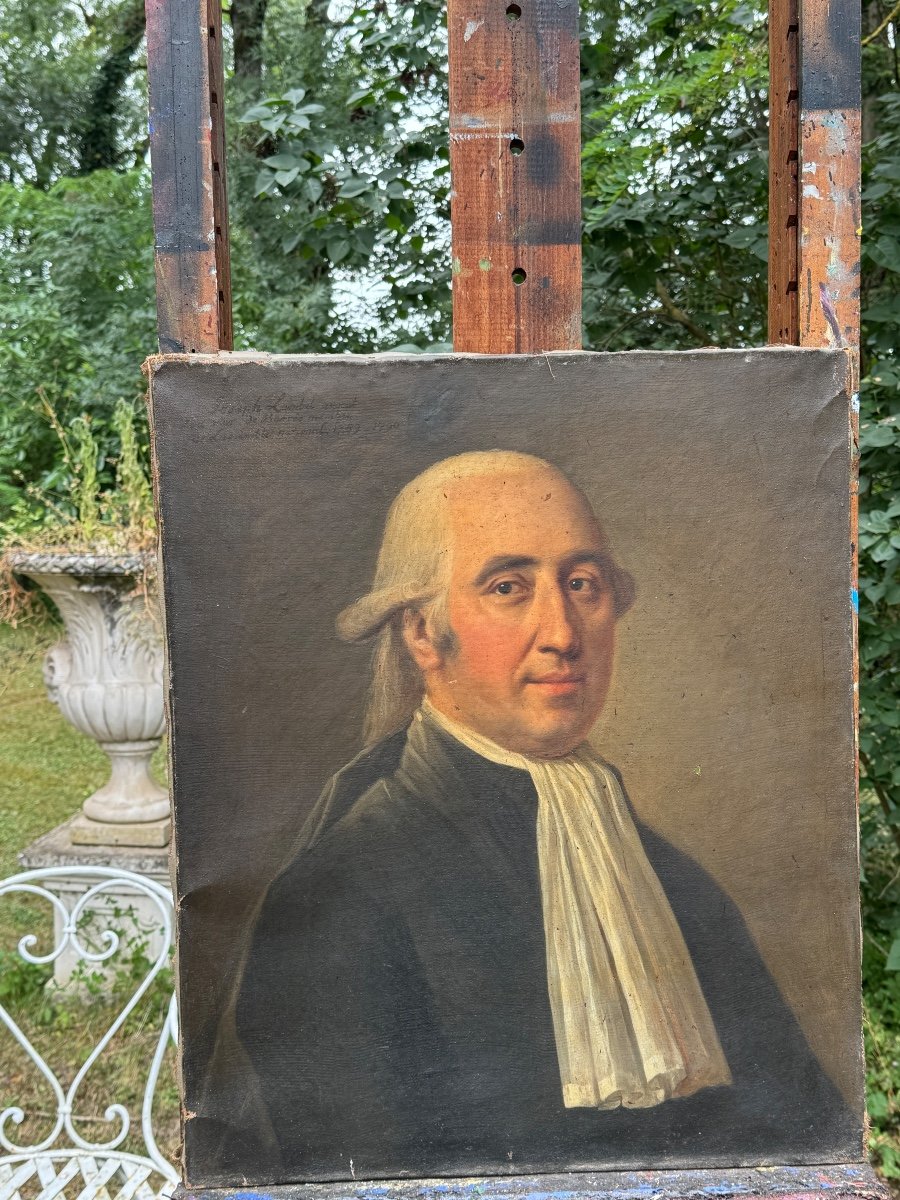 Portrait Of Joseph-marie Lambel, Figure Of The French Revolution In Aveyron. 