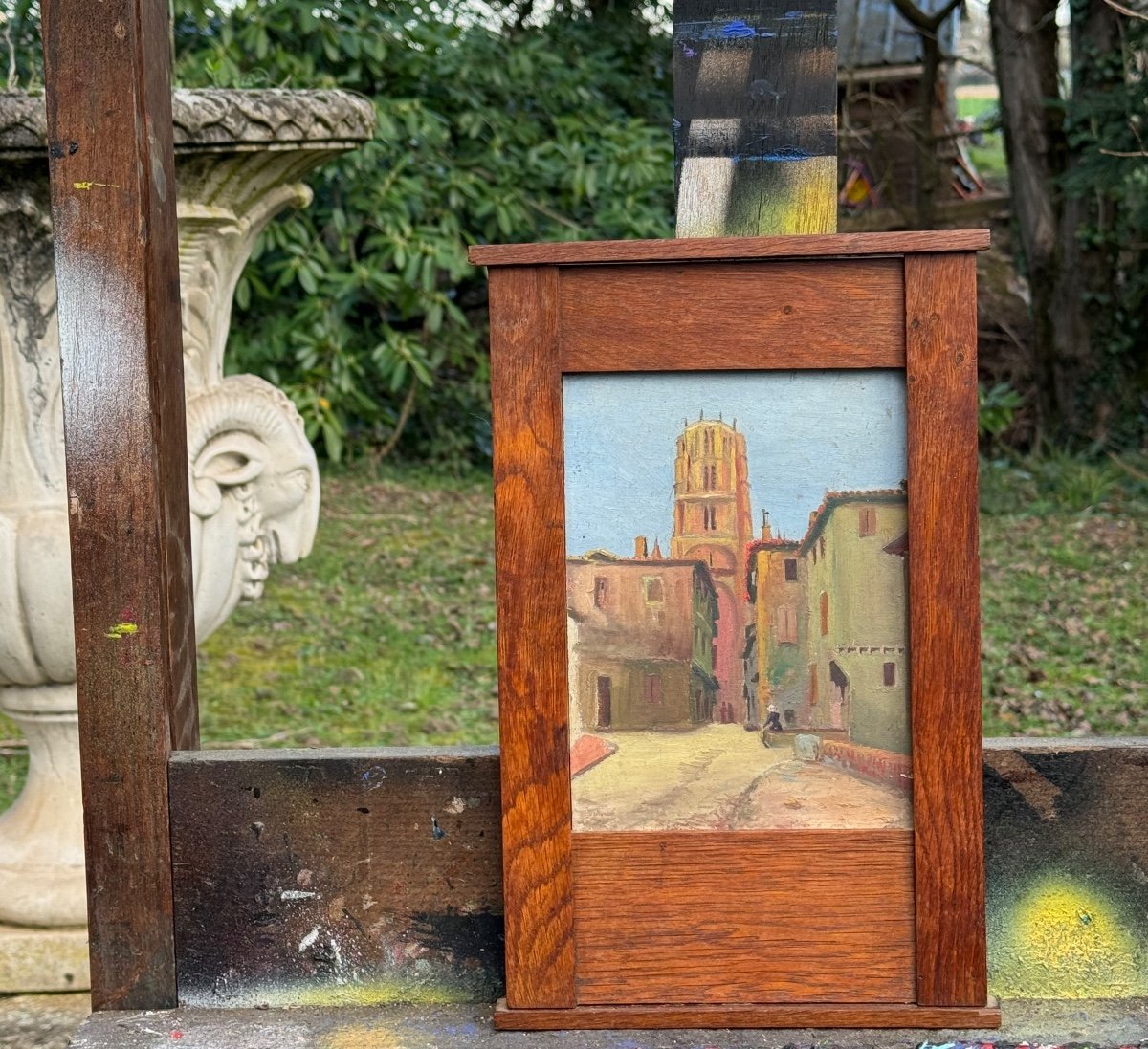 View Of The Sainte Cécile Cathedral In Albi In The Tarn