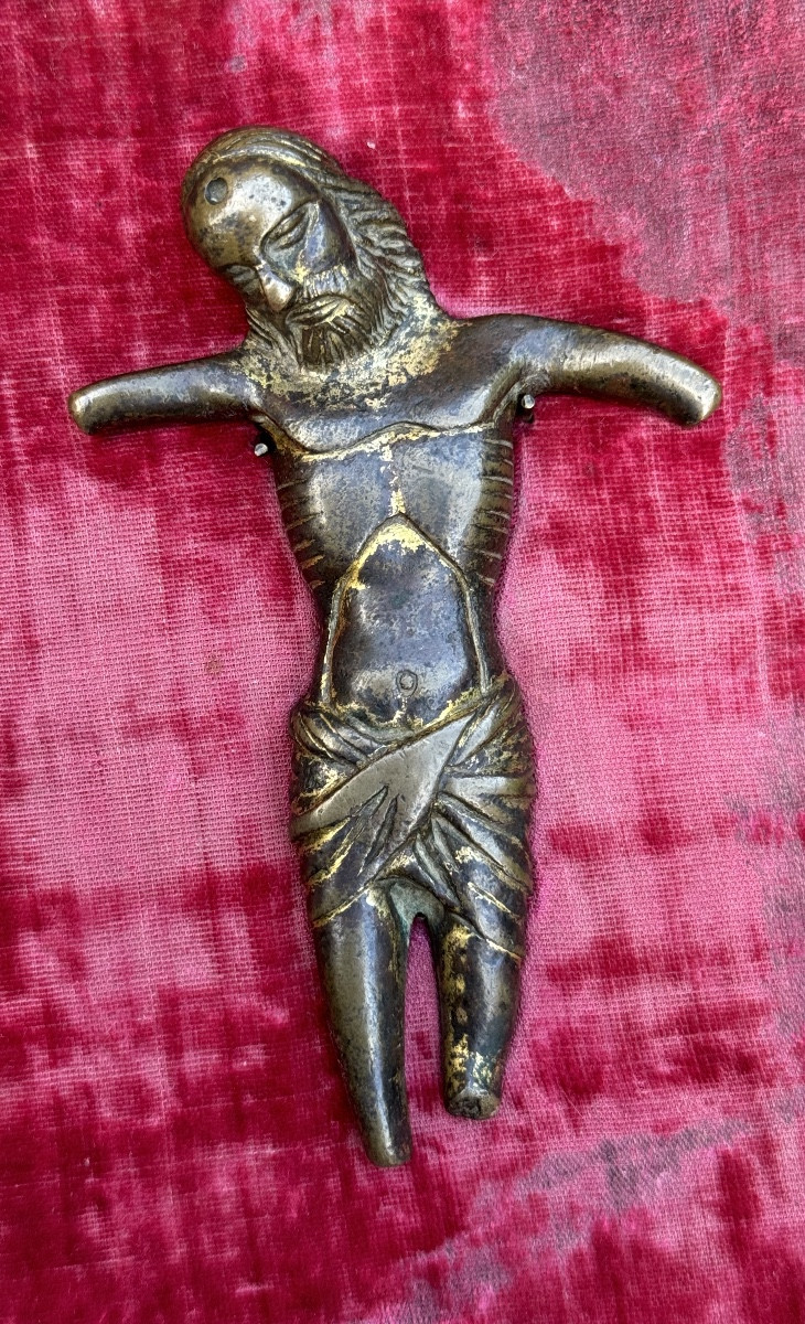 Christ The Peddler, 15th Century, Bronze. 