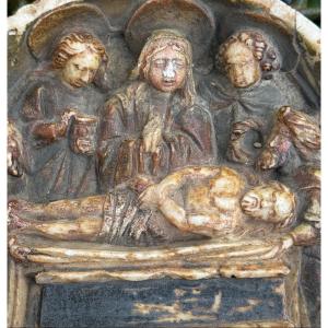 The Entombment Around 1550/1580 Bas Relief