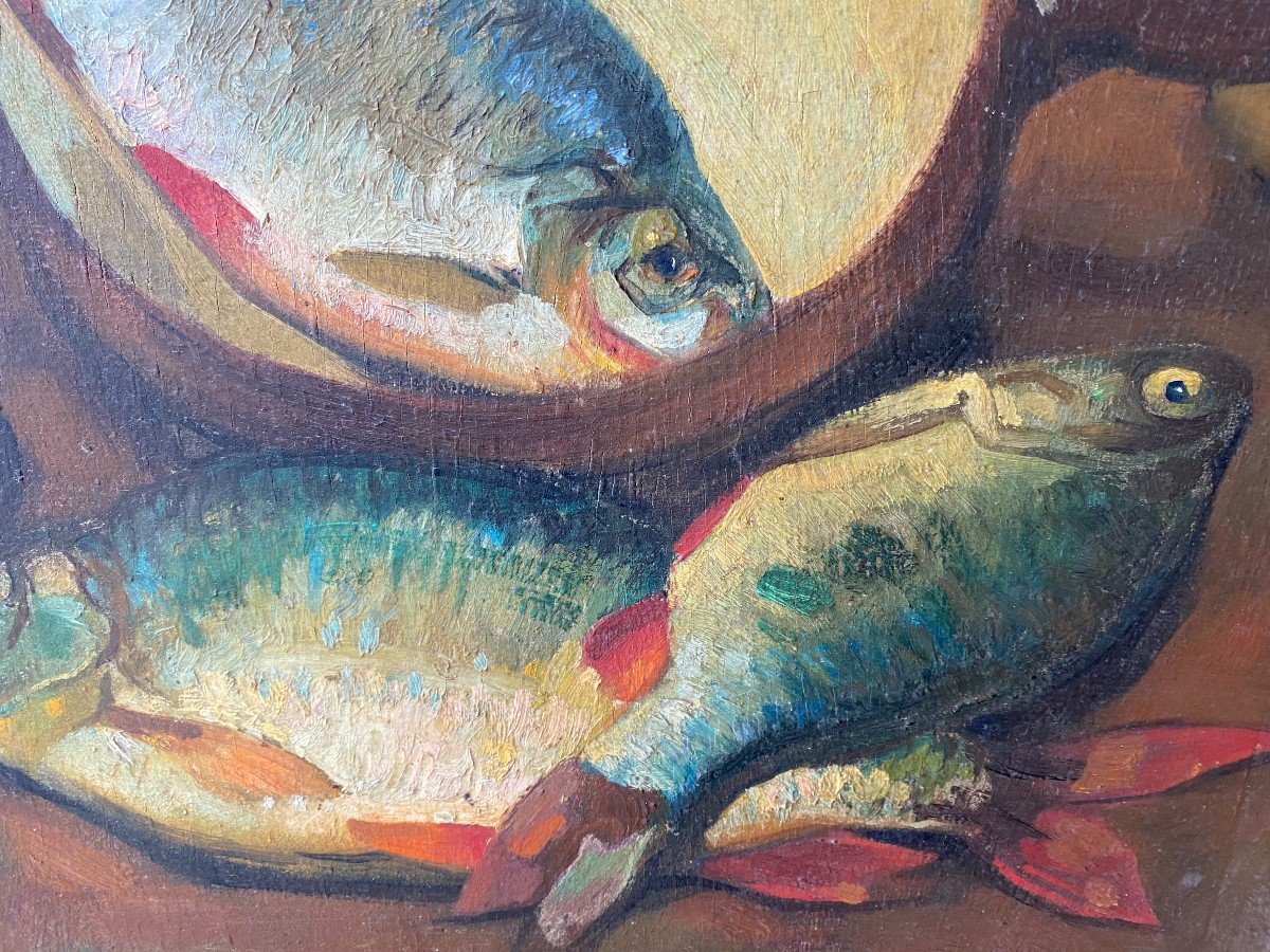 Van Den Weld "still Life With Carp"-photo-2