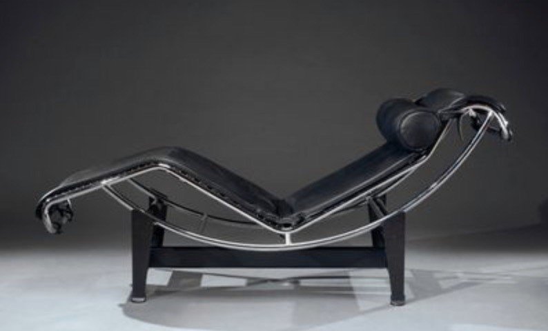 Chaise Longue édition Cassina Modèle Lc4 N° 65420 - Le Corbusier