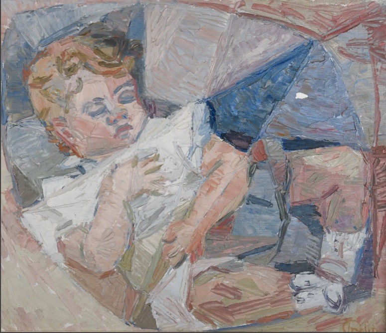 Micheline Colin (1925-2017) “the Sleeping Child”