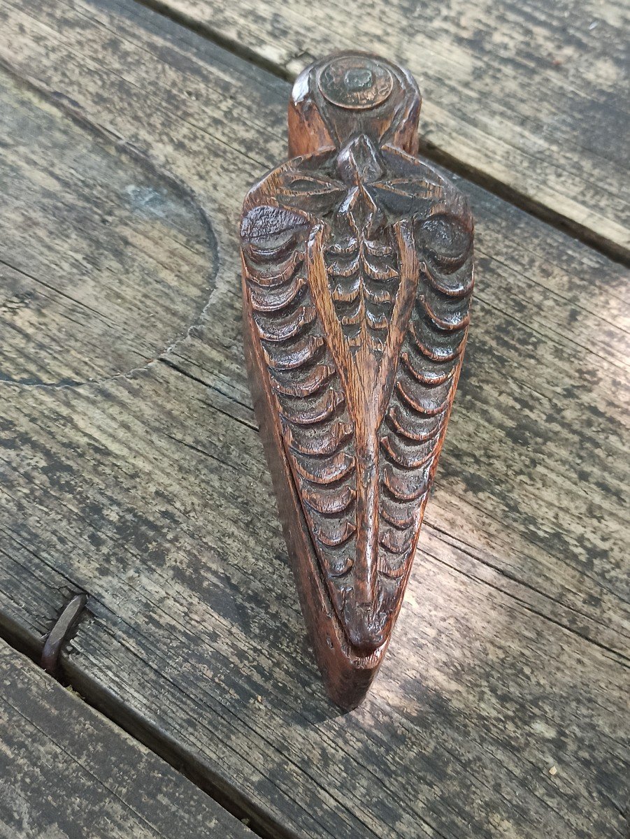 Carved Wooden Spice Box, Popular Indian Work, Colonial Period