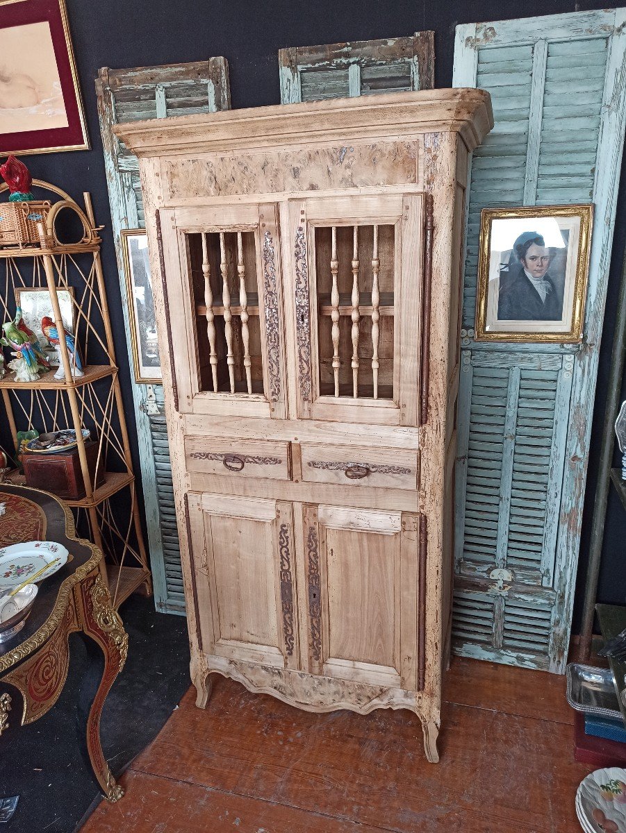 Provencal Pantry Furniture In Solid Wood And Marked-photo-2