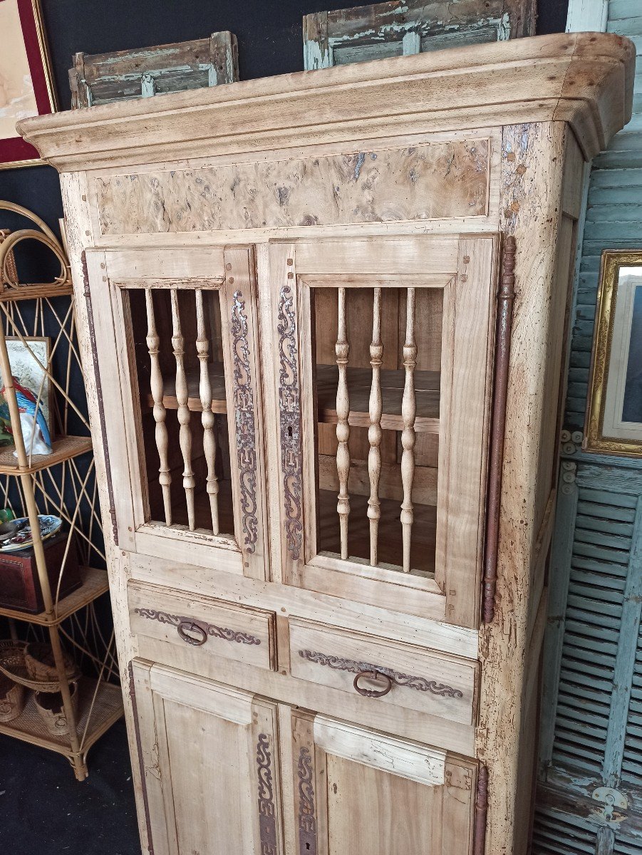 Provencal Pantry Furniture In Solid Wood And Marked-photo-3