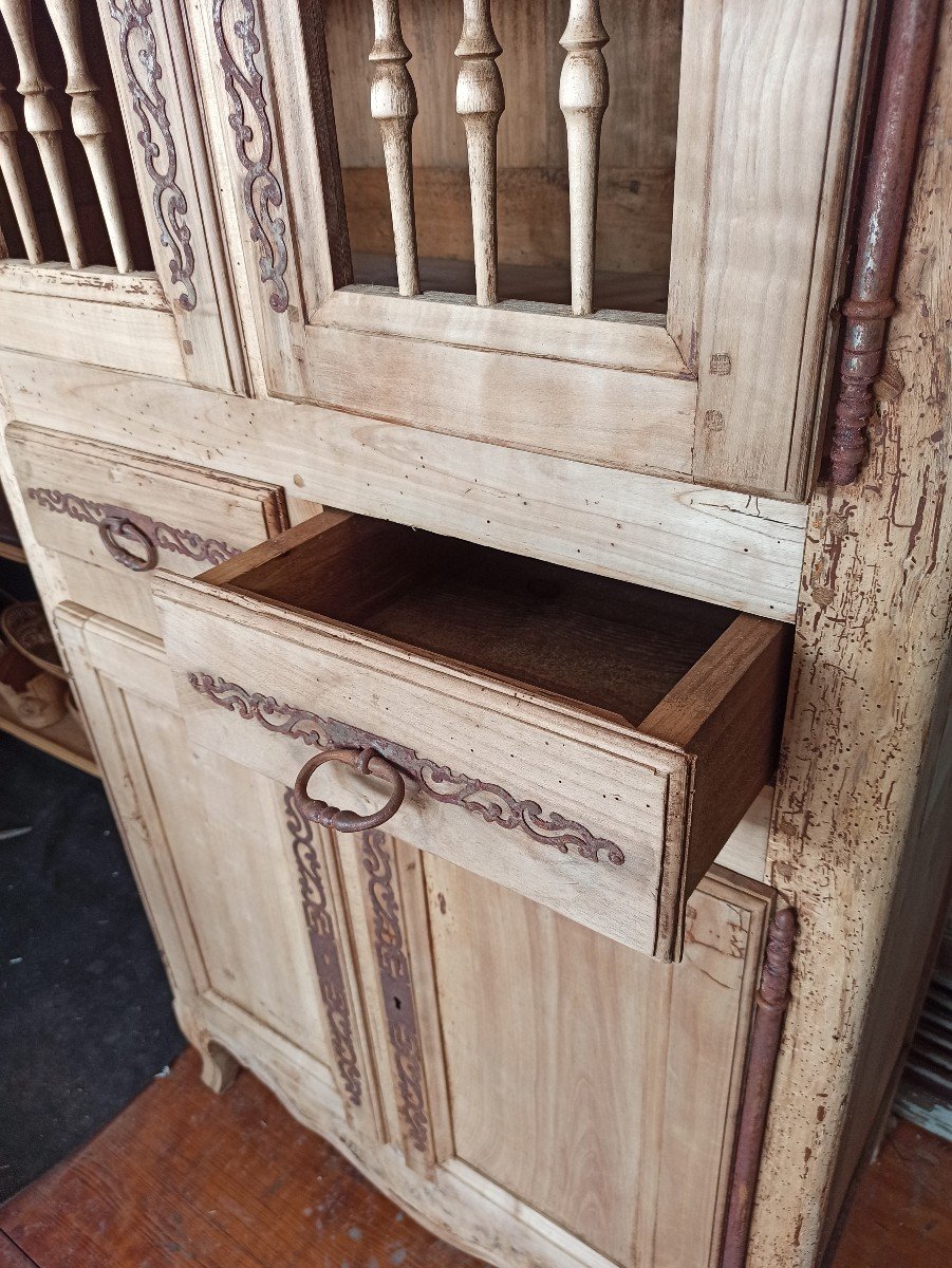 Provencal Pantry Furniture In Solid Wood And Marked-photo-1