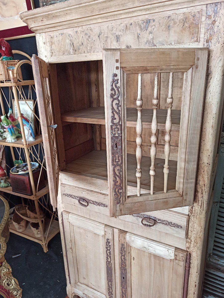 Provencal Pantry Furniture In Solid Wood And Marked-photo-2