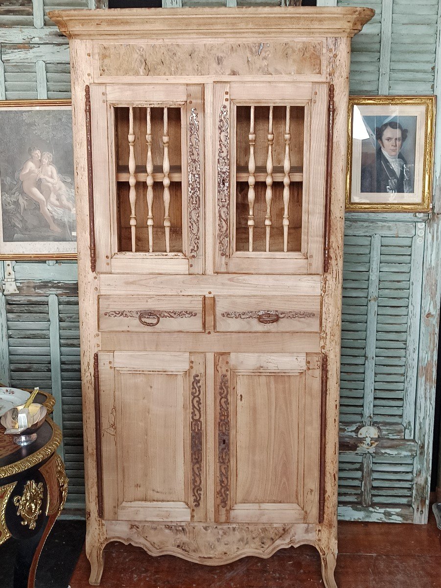 Provencal Pantry Furniture In Solid Wood And Marked