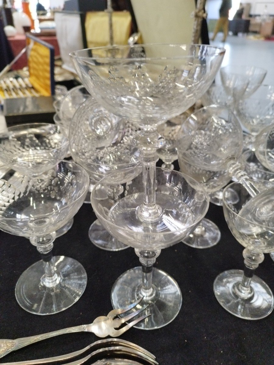 Baccarat Crystal Glassware Set -photo-1