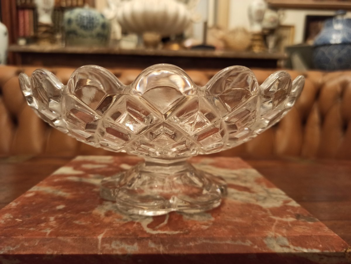 Baccarat Crystal Fruit Bowl Diamond Model-photo-2