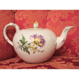 Meissen Porcelain Teapot 1900 Period