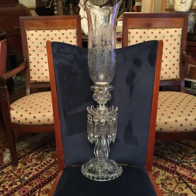 Baccarat Crystal End Table