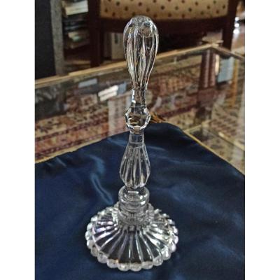 Wig Holder In Glass Or Crystal Late Nineteenth